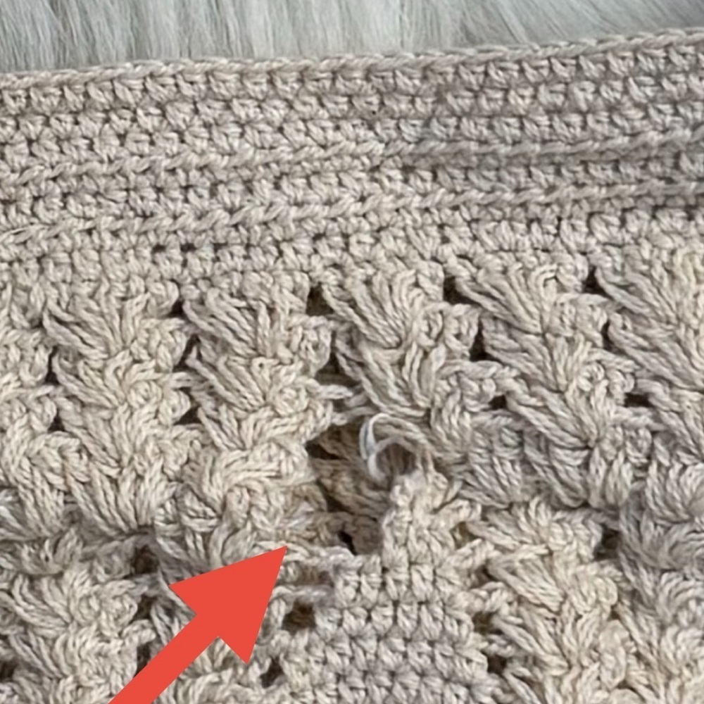 Free People Blossom Floral Crochet Bag Slouchy *Flawed - Picture 5 of 5